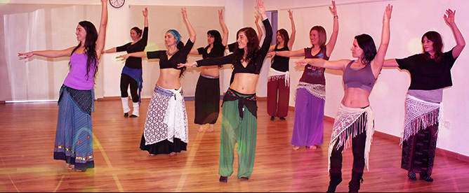 aprender con clases danza vientre
