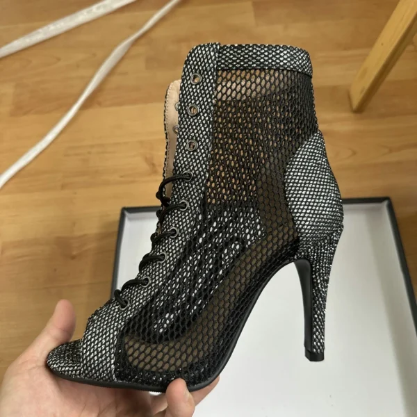 Geniales Botas de Baile con Tacón Fino - Imagen 5