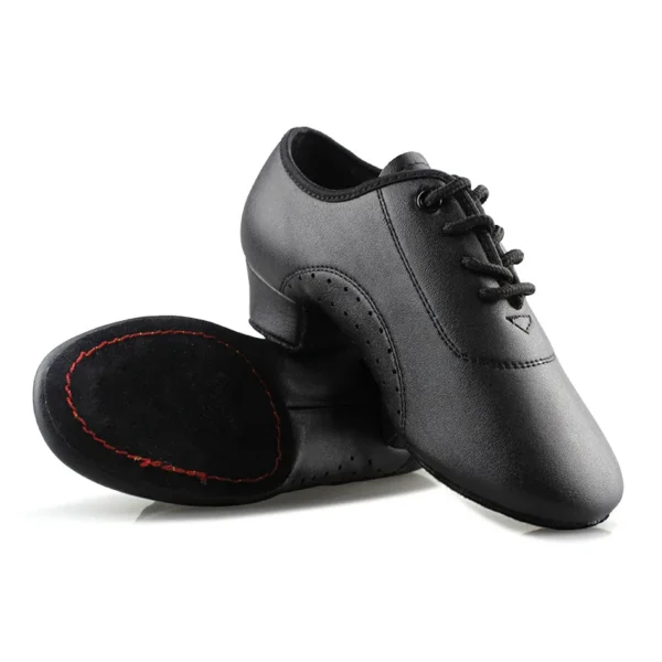Fuertes Zapatos de baile flamenco de tacón bajo
