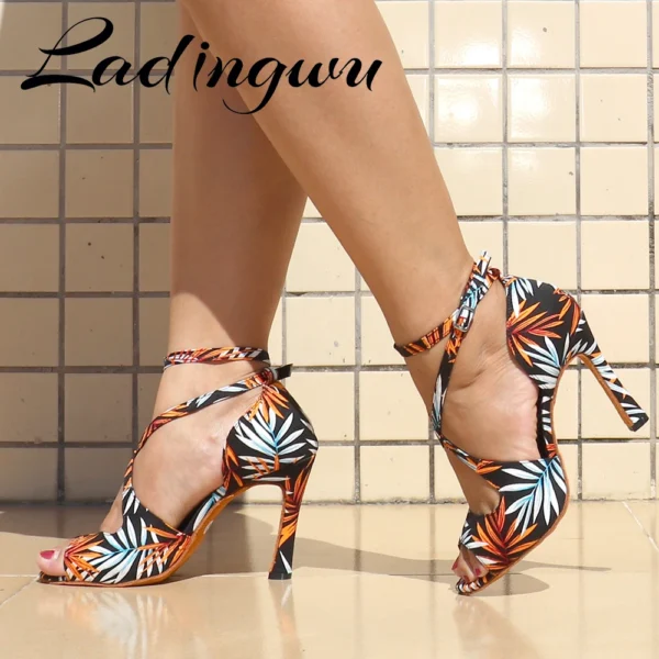 Super Originales sandalias para bailar salsa y bachatta