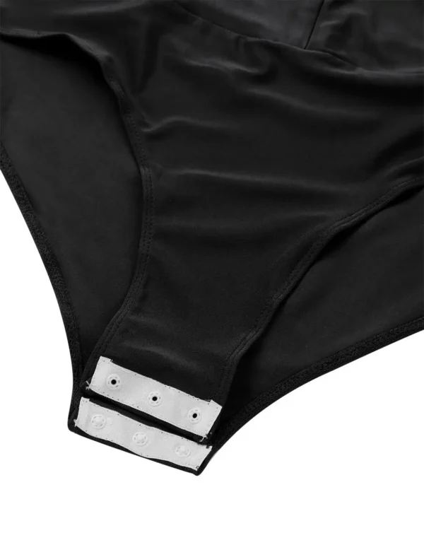 Fenomenal Camisa de baile latino para hombre con cuello en V - Imagen 6