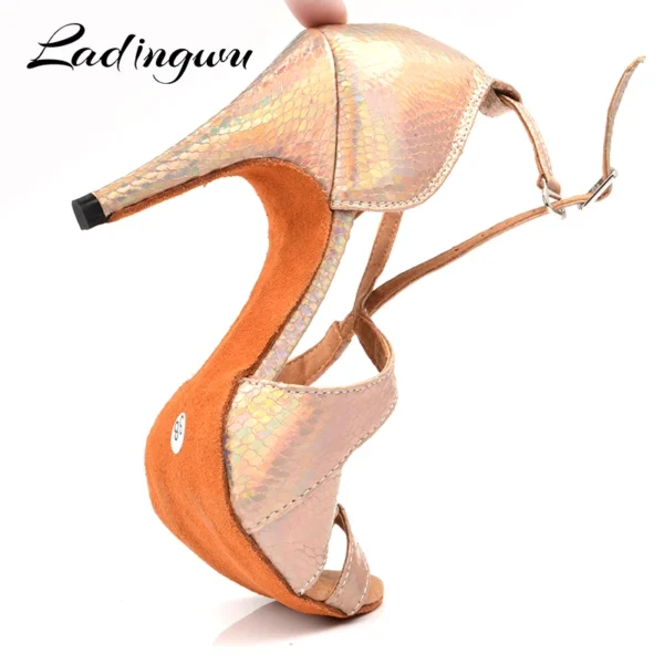Fenomenales Zapatos de baile con tacones 10cm - Imagen 5