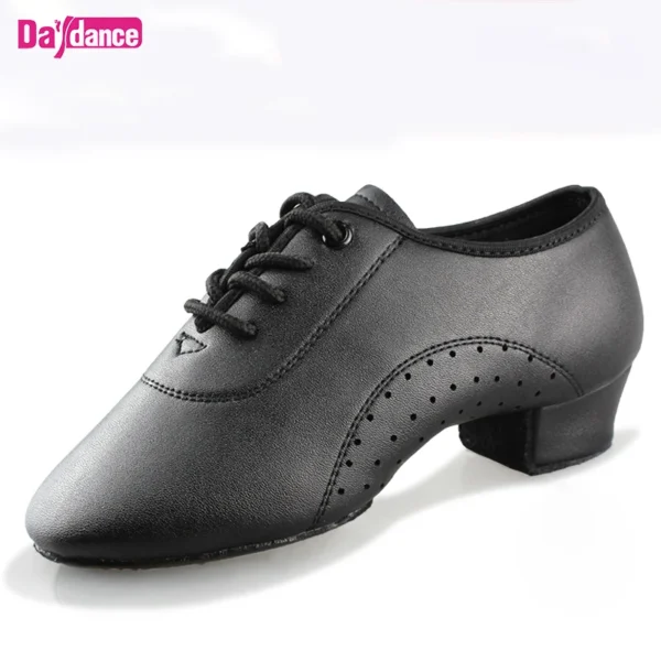 Ideales Zapatos negros de baile para hombres para Salsa y Rumba