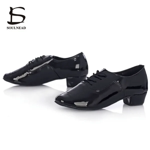 Elegantes Zapatos de hombre para bailar flamenco - Imagen 2