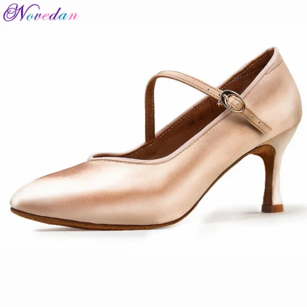 Bellos Zapatos de baile de salón con tacón Delgado 5,5 cm/6,5 cm/7,5 cm - Imagen 2