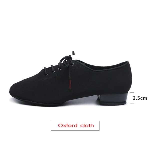 Sublimes Zapatos de baile para hombre cuadrado con tacón 25mm - Imagen 6