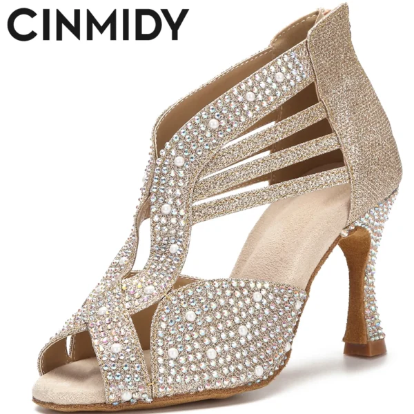 Impresionantes zapatos de baile profesionales con tacones de 5CM-10CM - Imagen 2