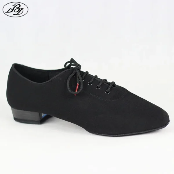 Exquisitos Zapatos de baile de salón para hombres con suela para hacer split - Imagen 5