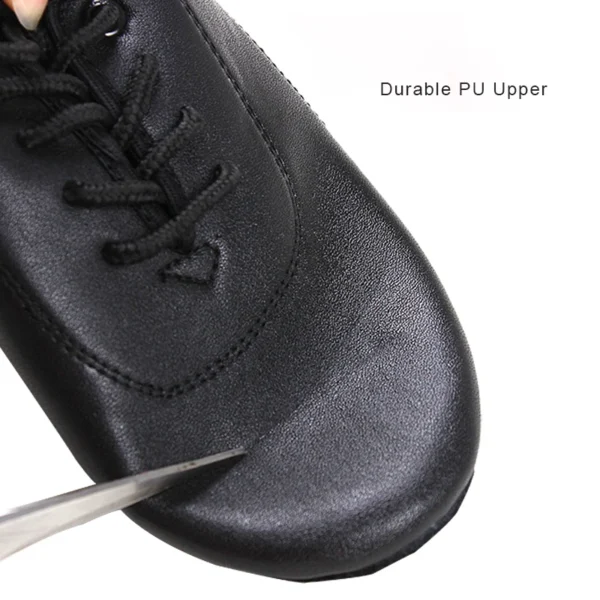 Ideales Zapatos negros de baile para hombres para Salsa y Rumba - Imagen 6