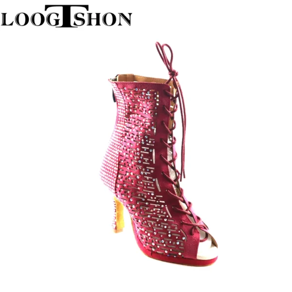 Modernas botas de baile de salsa - Imagen 2