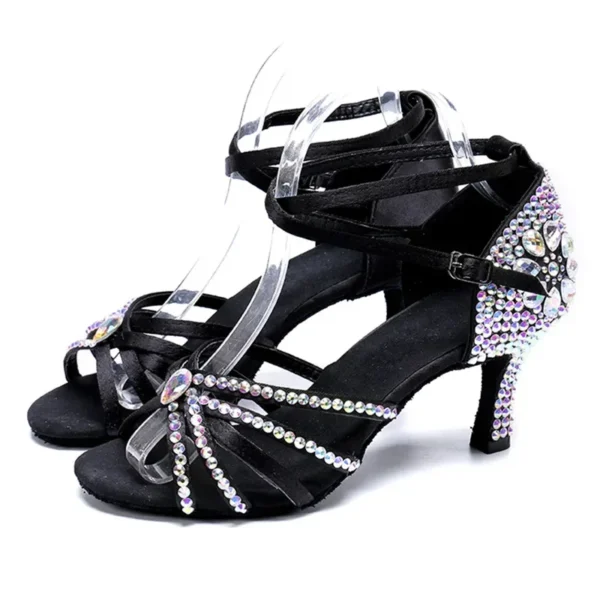 Cómodos zapatos de tacón para bailar - Imagen 2