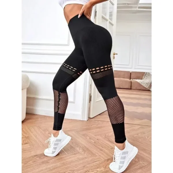 Vistosas Mallas Push UP de Fitness transpirables para entrenamiento - Imagen 2