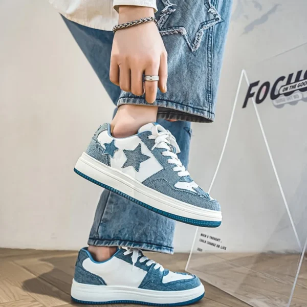 Originales zapatillas de baile moderno de tela - Imagen 6