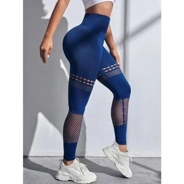 Vistosas Mallas Push UP de Fitness transpirables para entrenamiento - Imagen 4