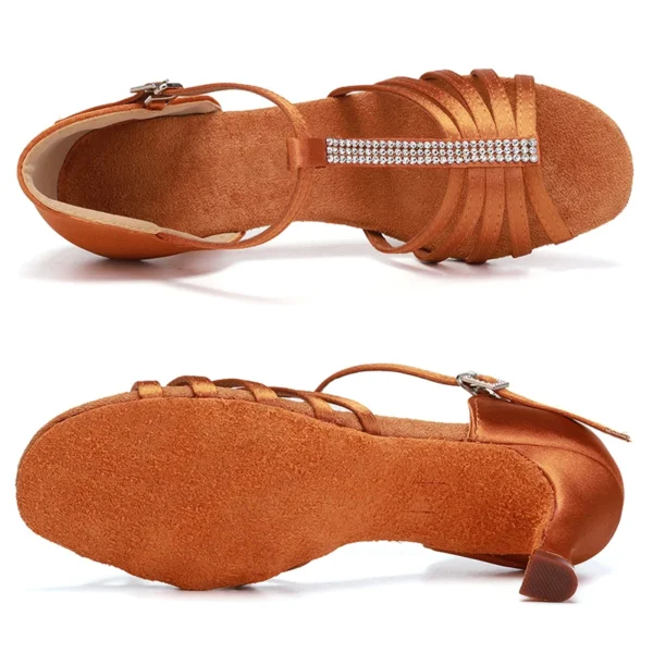 Explendidos Zapatos para Kizomba tacón medio - Imagen 6