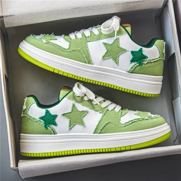 Originales zapatillas de baile moderno de tela - Imagen 3