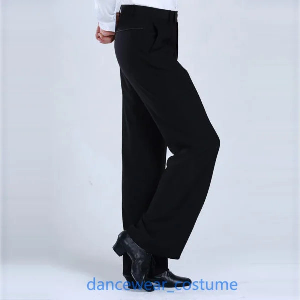 Pantalones de Baile Latino Profesional para Hombre - Bailongas | Ropa de Alta Calidad para Competición y Entrenamiento - Imagen 4