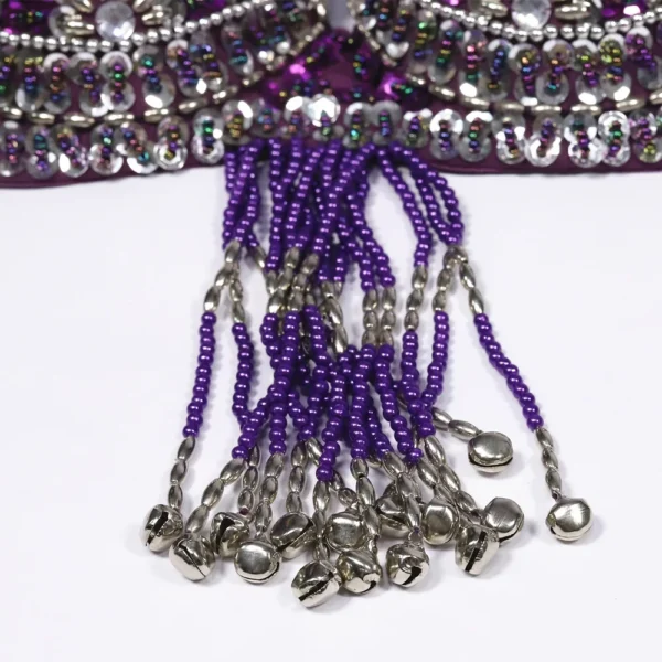 Sujetador y Cinturón con Cuentas de Lentejuelas de Estilo Oriental - Brilla con Elegancia y Estilo - Imagen 4