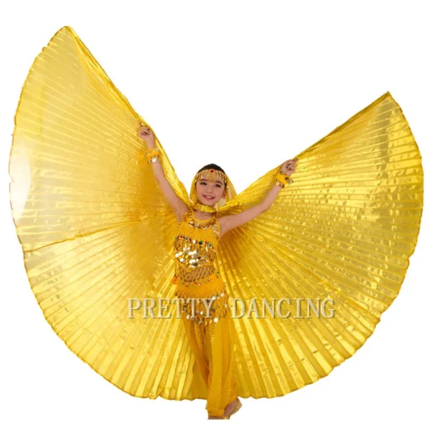 Disfraces de Alas para Danza del Vientre para Niñas - Elegancia y Movimiento en Cada Vuelo - Imagen 2