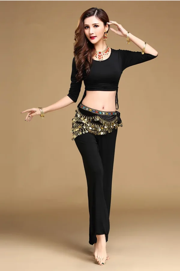 Conjunto de Traje de Danza del Vientre de Alta Calidad - Estilo, Comodidad y Elegancia - Imagen 5