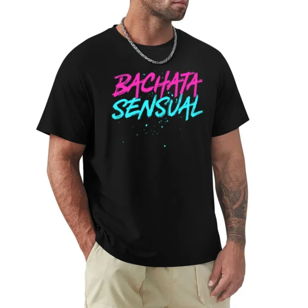 Camiseta de Bachata Sensual para Hombre - Bailongas | Estilo, Confort y Actitud en Cada Paso