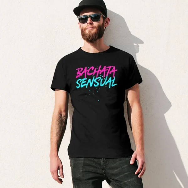 Camiseta de Bachata Sensual para Hombre - Bailongas | Estilo, Confort y Actitud en Cada Paso - Imagen 3