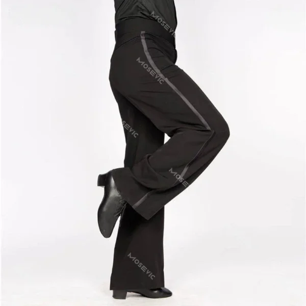 Pantalones de Satén Negros para Niños - Bailongas | Estilo, Comodidad y Elegancia para los Más Pequeños - Imagen 4