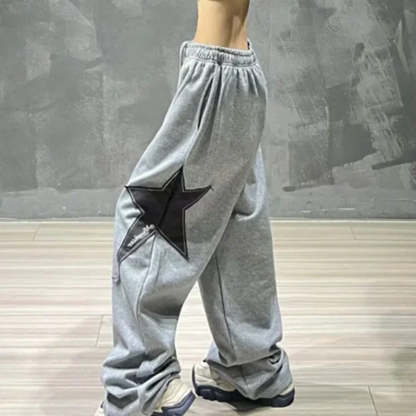 Pantalones de Estrella de Cinco Puntos de Hip Hop para Mujer - Bailongas | Estilo Urbano y Moderno para Cada Movimiento
