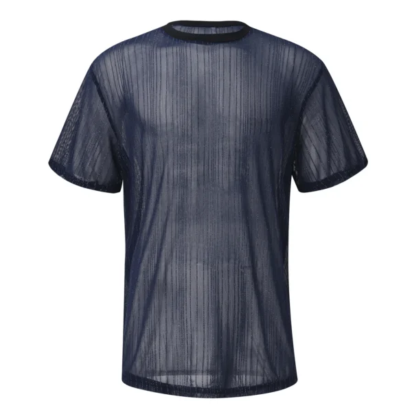 Camiseta Sexy para Hombre de Malla Fina y Transpirable - Bailongas | Estilo, Confort y Audacia - Imagen 4
