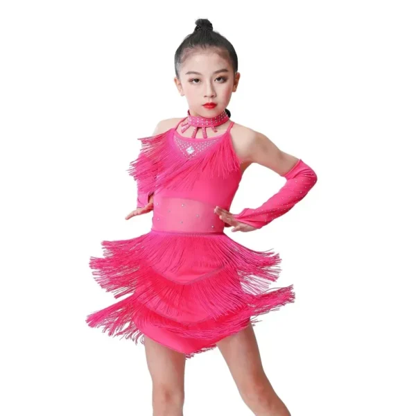 Bonito Vestido de  Danza del Vientre para Niñas - Estilo y Diversión en Cada Movimiento