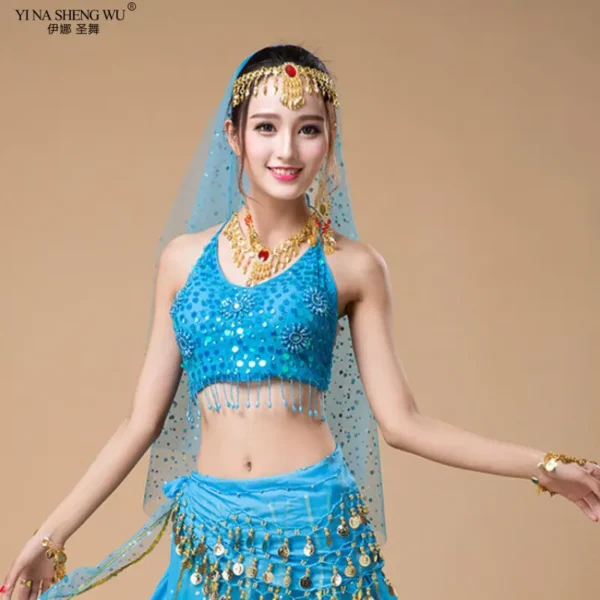 Sujetador de Danza del Vientre - Comodidad, Estilo y Soporte para Bailarinas - Imagen 3