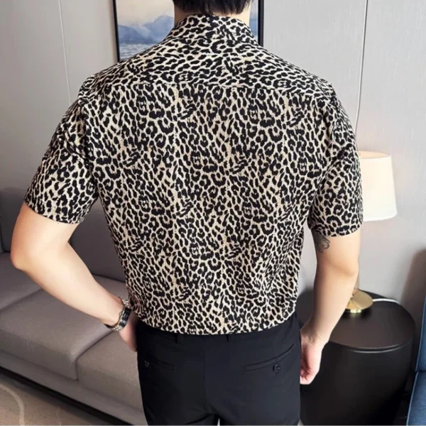 Camisas de Hombre de Leopardo - Bailongas | Moda Única y Estilo Único - Imagen 6
