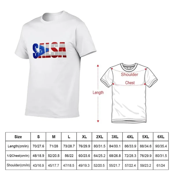 Camiseta de Salsa Puerto Rico para Hombre - Bailongas | Ritmo, Estilo y Cultura Latina - Imagen 2