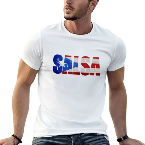 Camiseta de Salsa Puerto Rico para Hombre - Bailongas | Ritmo, Estilo y Cultura Latina