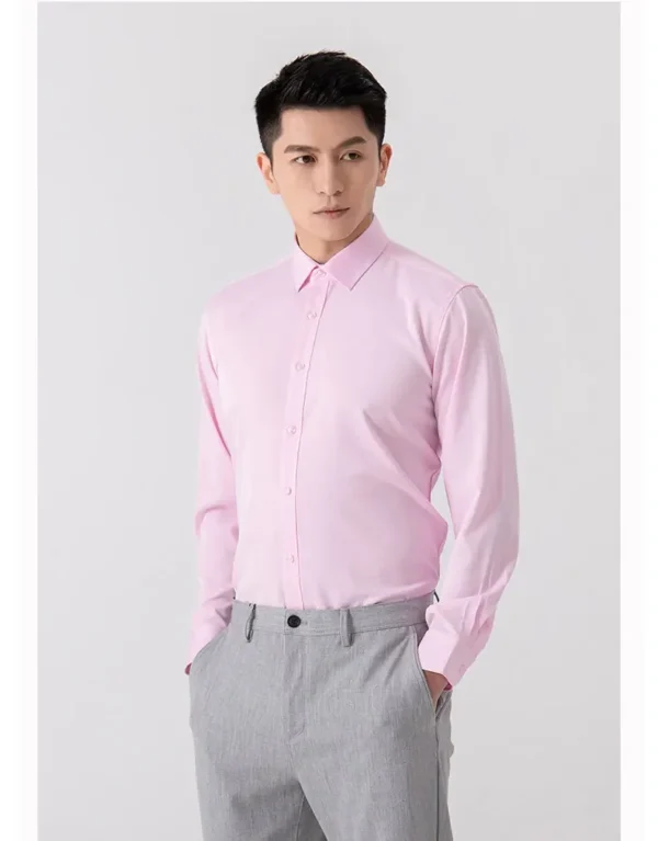 Camisa de Baile de Manga Larga para Hombre Negra - Bailongas | Estilo y Comodidad en el Baile - Imagen 4