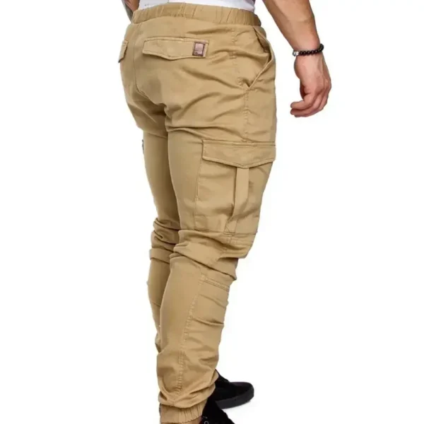 Pantalones Anchos con Cordón en la Cintura y Bolsillos para Hombre - Bailongas | Comodidad y Estilo Casual - Imagen 3