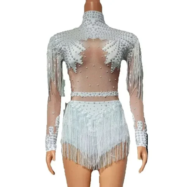 Espectacular Vestido de Baile de Salsa Profesional - Elegancia y Movimiento para la Pista - Imagen 4