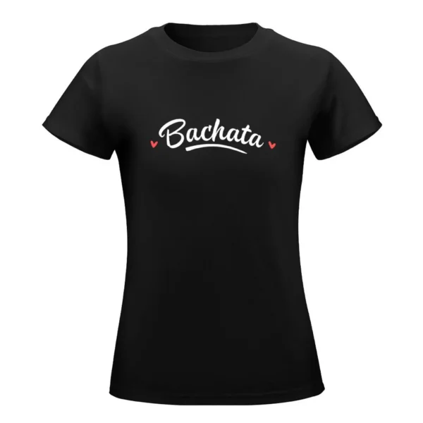Camiseta I Love Bachata para Hombre y Mujer - Bailongas | Estilo, Comodidad y Pasión por la Bachata - Imagen 2