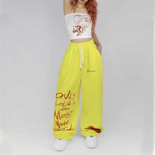 Pantalones Holgados de Hip Hop para Mujer - Bailongas | Estilo Urbano, Comodidad y Libertad de Movimiento - Imagen 3