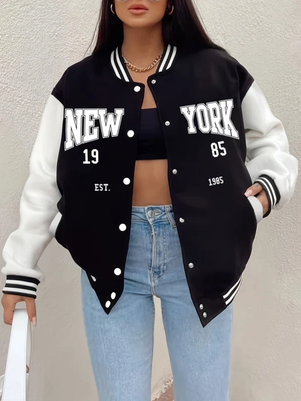 Chaquetas de Béisbol de Nueva York para Hombre y Mujer - Bailongas | Estilo Urbano y Exclusivo