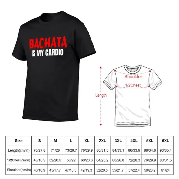 Camiseta de Bachata Is My Cardio para Hombre - Bailongas | Estilo Divertido y Cómodo para los Amantes de la Danza - Imagen 5