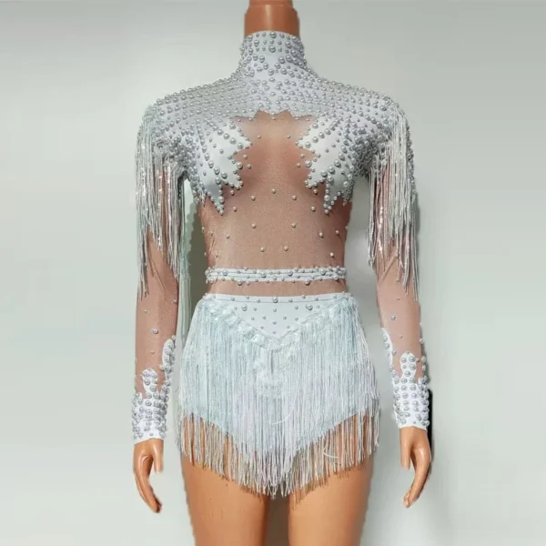Espectacular Vestido de Baile de Salsa Profesional - Elegancia y Movimiento para la Pista