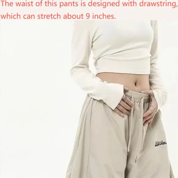 Pantalón de Chándal Informal y Elegante Hip Hop para Mujer - Bailongas | Estilo Urbano y Comodidad en Cada Movimiento - Imagen 6