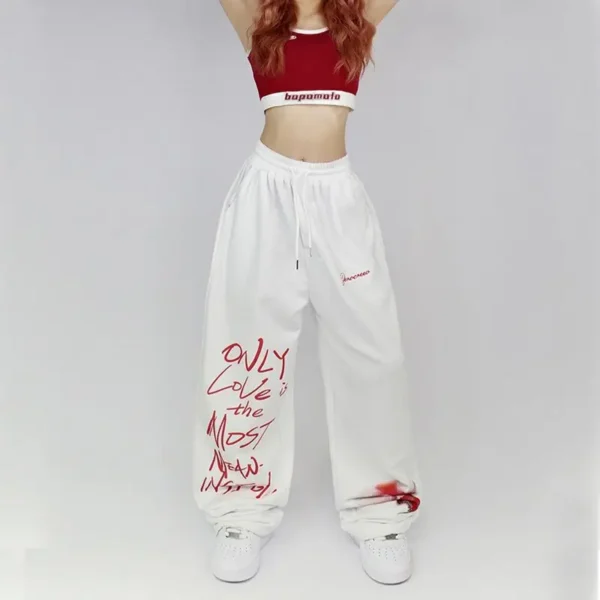 Pantalones Holgados de Hip Hop para Mujer - Bailongas | Estilo Urbano, Comodidad y Libertad de Movimiento