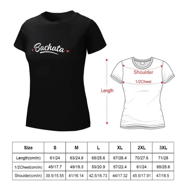 Camiseta I Love Bachata para Hombre y Mujer - Bailongas | Estilo, Comodidad y Pasión por la Bachata - Imagen 6