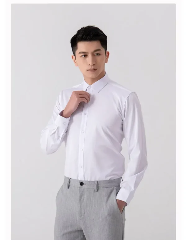 Camisa de Baile de Manga Larga para Hombre Negra - Bailongas | Estilo y Comodidad en el Baile - Imagen 2