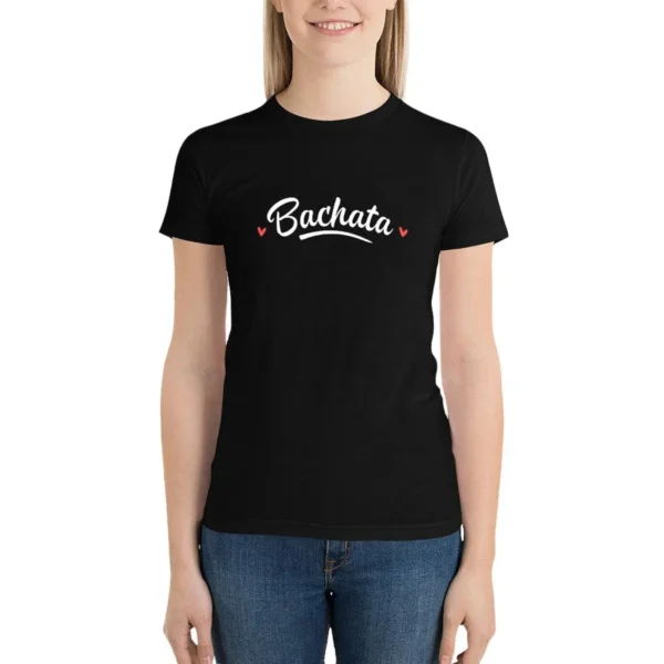 Camiseta I Love Bachata para Hombre y Mujer - Bailongas | Estilo, Comodidad y Pasión por la Bachata