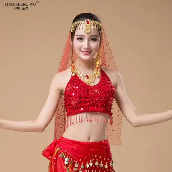 Sujetador de Danza del Vientre - Comodidad, Estilo y Soporte para Bailarinas - Imagen 2