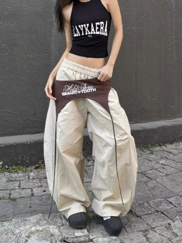 Pantalones de Chándal Estampados de Moda Hip Hop para Mujer - Bailongas | Estilo Urbano y Comodidad en Cada Paso - Imagen 2