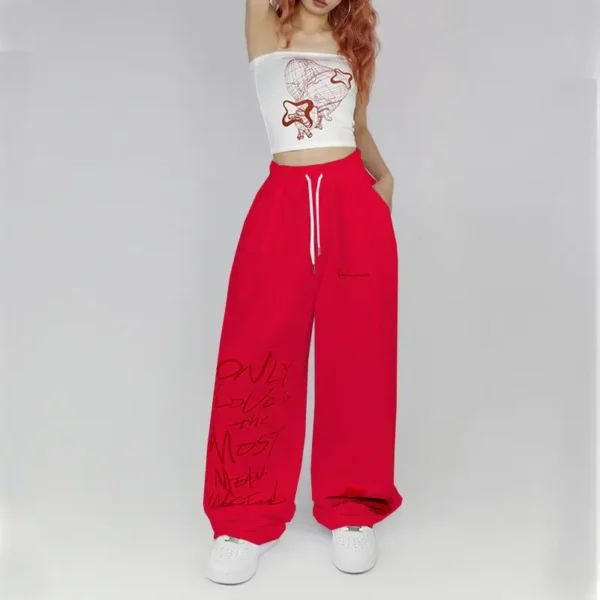 Pantalones Holgados de Hip Hop para Mujer - Bailongas | Estilo Urbano, Comodidad y Libertad de Movimiento - Imagen 6
